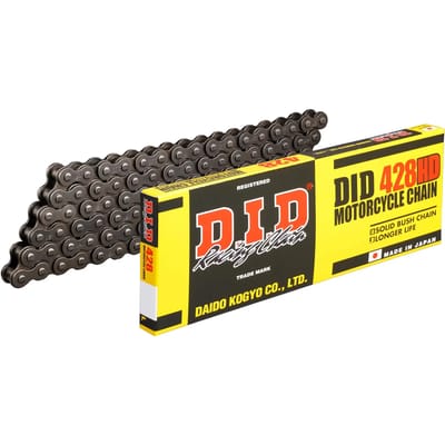 Motorfiets rolketting D.I.D 428Hd(B&B) X 122 Mail. Rj