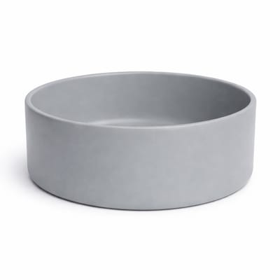 Minismus Drinkbak Hond Anti-Knoei ⌀15cm - Voerbak Hond Grijs - Waterbak Hond
