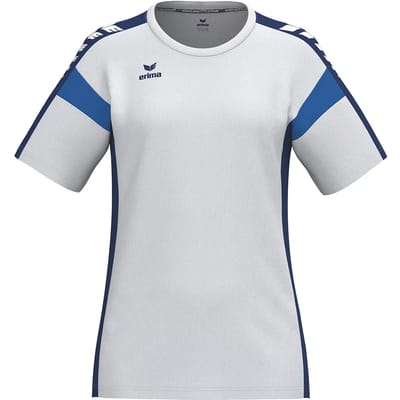 Erima Celebrate 125 T-Shirt Dames - Wit / New Navy | Maat: 34