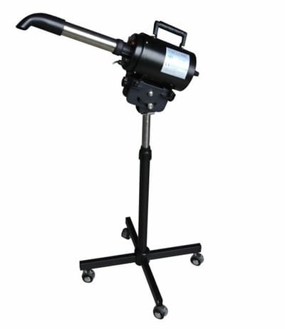 Waterblazer Staande Föhn - Aeolus Zwart Doodle Blaster 1800 Watt - Op Voet met Tuit - Hondenföhn Trimsalon - Voor Hond & Puppy - Met warmte element - Met 2 spuitmonden
