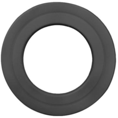 Livn Wand / Plafondrozette Zwart - Binnendiameter: 15,5 cm - Buitendiameter: 26 cm