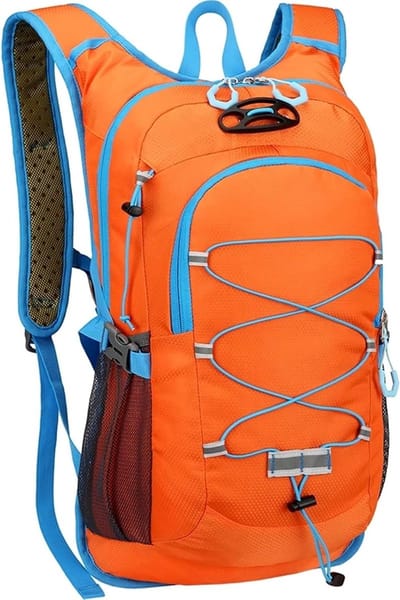 Fietsrugzak - Sporttas Outdoor - Actieve Buitenactiviteiten - Waterafstotend Nylon - 16L - Oranje