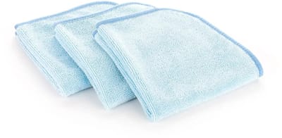 The Rag Company Premium FTW Twisted Loop Microvezel doek Blauw 3-Pack