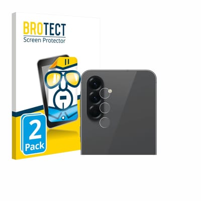 BROTECT - Screenprotector voor Samsung Galaxy A56 5G Enterprise Edition (ALLEEN Camera Lens) - Folie Beschermfolie transparant 2 Stuks