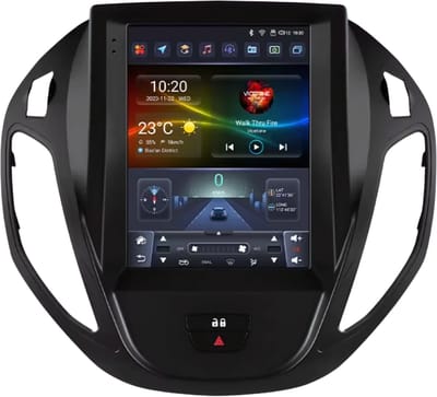 Autoradio met bluetooth - Carplay - Voor Ford Tourneo Transit (2012-2023) - Geschikt voor Apple en Android - Stereo - Navigatie - Navigatiesysteem auto - 4GB 32GB