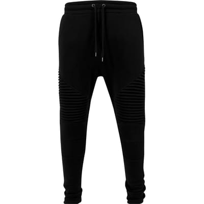 Urban Classics - Pleat Heren joggingbroek - M - Zwart