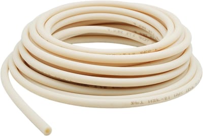 Siliconen slang 3.2 x 6.4 mm voor peristaltische pompen - zuur- en alkalibestendige laboratoriumslang - 1 meter lange extrusieslang