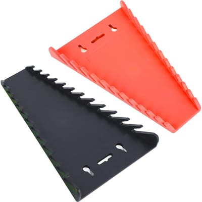 2 Pakken Magnetische Sleutel Organizer 12 Sleuven Sterk ABS Ruimtebesparend Magnetisch Sleutelrek voor 6 tot red