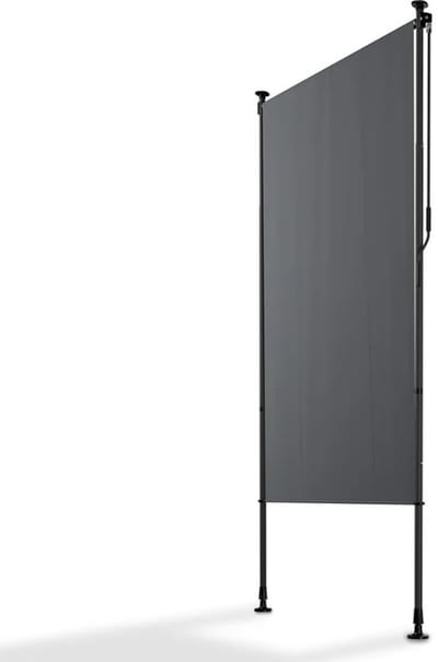 Verticale Zonnescherm Barbados - 120x310 cm - Grijs