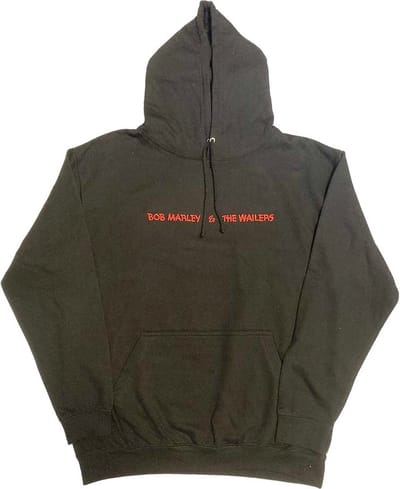 Bob Marley - Wailers One Love Portrait Hoodie/trui - L - Zwart