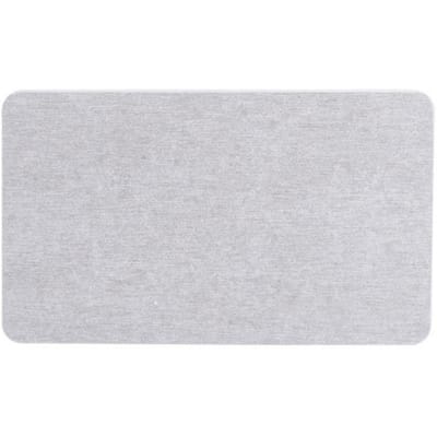 Waterabsorberende diatomeeënaardemat Tandenborstelmok voor het reinigen van tanden Tafelmat Keukenzeepbakje Handzeephouder Pad voor badkamer 16x8cm