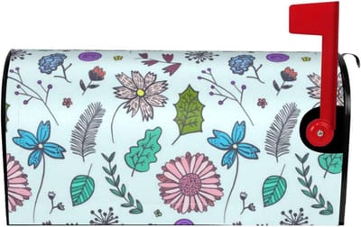 Brievenbushoes - Postbox Cover - Decoratie Brievenbus - Magnetische Bevestiging - Standaard Formaat - Zwart