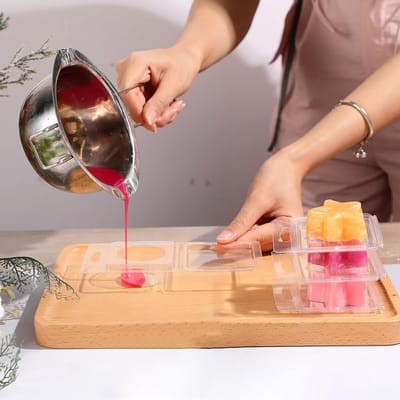 Wax Melt Containers - Wax Cases - Kaarsen Maken - Stervormig Design - 100 stuks - N.v.t.
