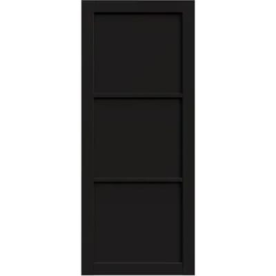 Sencys Binnendeur Industrial 3 Panelen Opdek Rechts 78x201,5 Cm