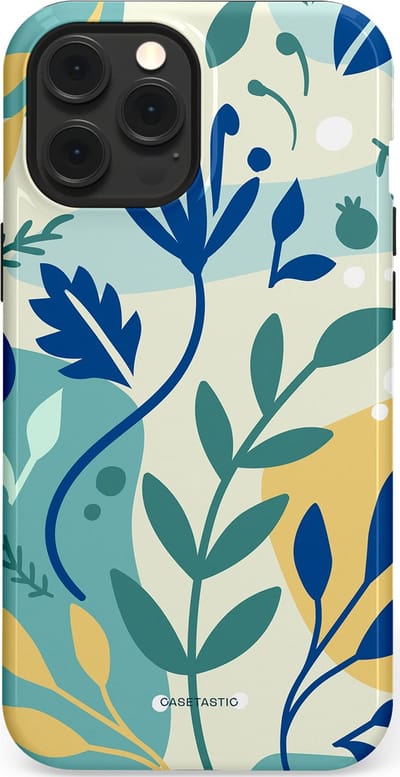 Casetastic Hoesje Geschikt voor Apple iPhone 12 Pro Max Magsafe - Stijlvolle Beschermende Duo-layer Case - Muse in lente