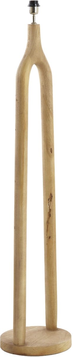 Light & Living Vloerlamp Xitta Mangohout, 135cm - Naturel (excl. kap)