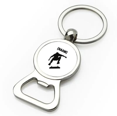 Akyol - skateboarden met eigen naam flesopener - Sport - skateboarder - skaten - 9 bij 3 cm