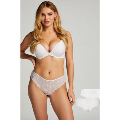 Hunkemöller 2-pack brazilians Angie Wit