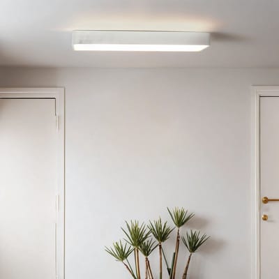 Licht-Erlebnisse - Soft - Plafonnière - 3000K - 1700lm - T8 - van - Aluminium kunststof (PMMA) - in - wit