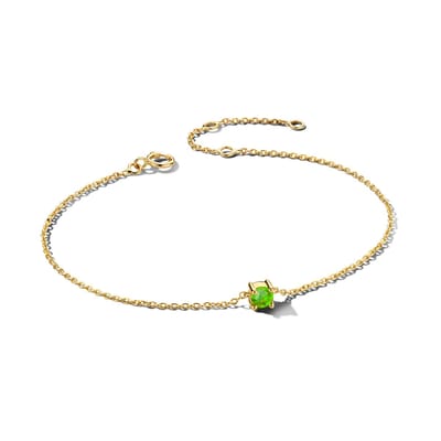 Armband Met Geboortesteen 15,5 - 17 - 18,5 Cm