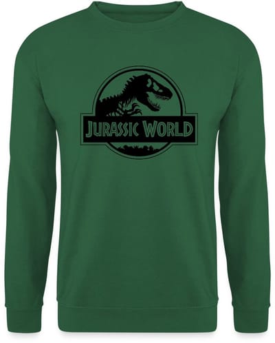 Jurassic World Klassiek Logo In Zwart Sweater Heren