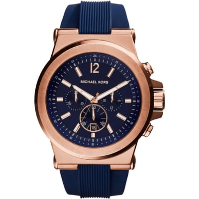 Michael Kors MK8295 Dylan Chronograaf Marineblauwe Wijzerplaat 49mm Herenhorloge