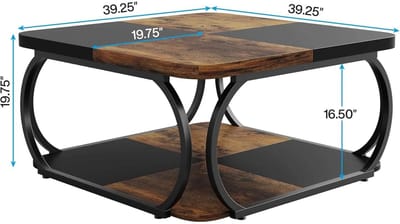 UrbanSelect - Salontafel - Extra opbergruimte - Stijlvol design