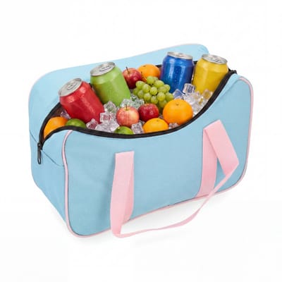 Koeltas 24L - Cooler Bag Lunch Tas - Geisoleerde Koeltas - Lichte Tas - Compacte Koeltas - Picknicktas Kinderen - Thermo Tas - Lunchtas Volwassenen - Koel Tas Dames en Heren - Thermotas - Koelrugzak Vakantie - Koeltassen - Blauw - Löwenthal