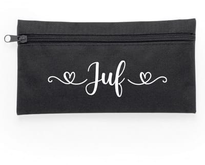 Etui juf - cadeau juf - pennenzak - juffendag - einde schooljaar - juffen en meesters