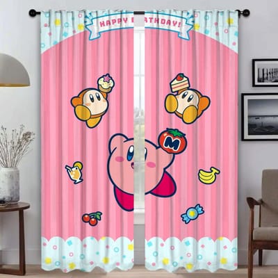 Tule voor Slaapkamer K-KirbyS Gordijnen Kinderkamer Scheidingswand Verduisterend Gordijn Moderne Woonkamer Gordijnen 2 Stuks Shades Keuken W50xH70cmx2pcs-CL