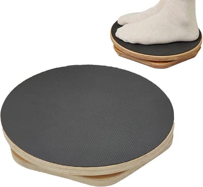 Ab Twister Board - Draaiplateau Fitness - Core Training - Stabiele Driehoek Bodem - 30 cm Diameter - Niet Gespecificeerd