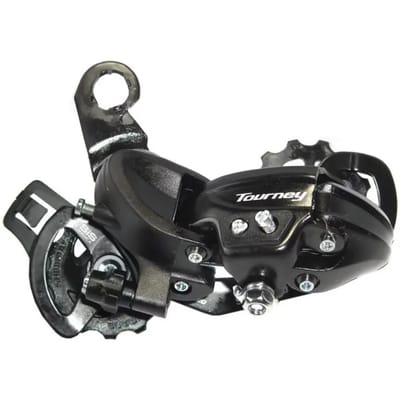 Shimano Achterderailleur Tourney TY300D - 6/7 - Speed met Oog - D-Type