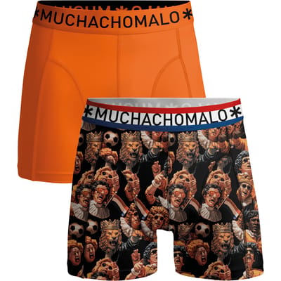 Muchachomalo Boxershort Heren – 2 Pack – 95% Katoen – Heren Ondergoed – Kleding – Stevig Ondergoed – Onderbroeken Heren