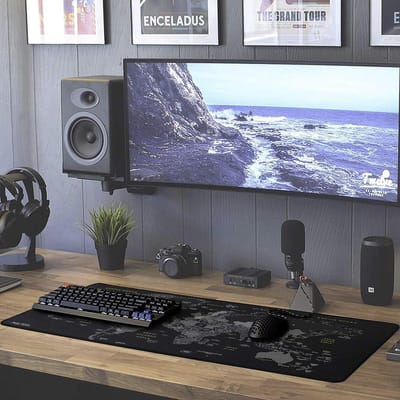 laptop bureaublad, waterdicht bureau-schrijfblok voor kantoor en thuiswerk - desk pad, mouse pad 900 x 400 x 2 mm
