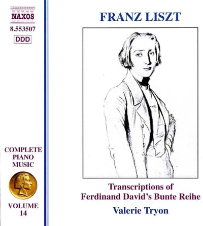 Valerie Tryon - Liszt: Piano Music 14 (CD)