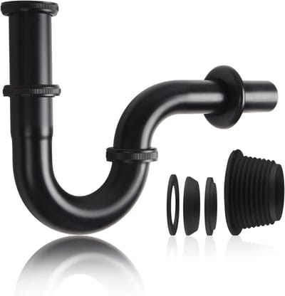Universele Roestvrijstalen Sifon voor Wastafels - 1 1/4 inch x 32 mm