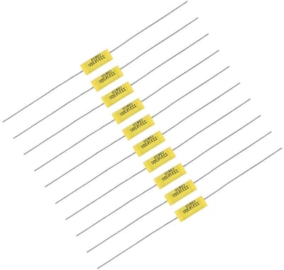 Polyesterfilm Condensatoren - Mylar Condensator Kit - Radio Reparatie - Stabiele Prestaties - 630V 0.022uF - Niet gespecificeerd