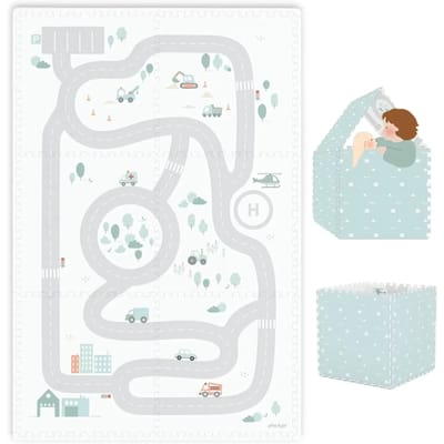Tapis de jeu puzzel en huisje Play&Go Roadmap