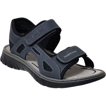 Rieker Dallas Slippers cognac Leer - Maat 47