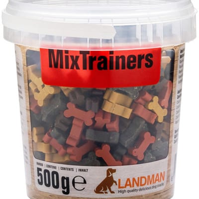 Landman Zachte Mixtrainers (500gr) - Hondensnacks - Zachte Hondensnoepjes - Hondenkoekjes - Puppy Snacks