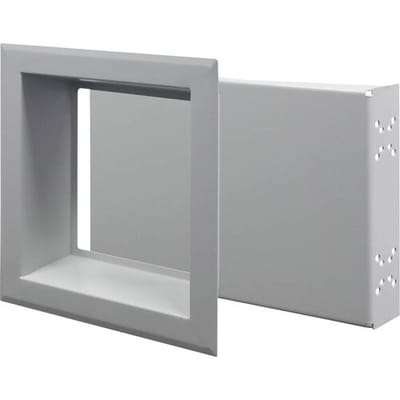 Rittal 7993146 19 inch Inbouwadapter voor hoofdschakelaar Vast inbouw Grijs-wit (RAL 7035)