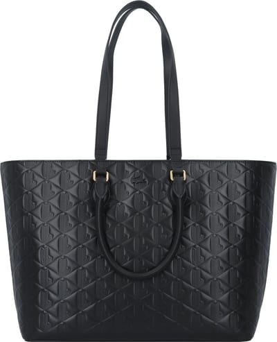LACOSTE Schoudertas Handtas Maheki Shopping Bag Noir Zwart