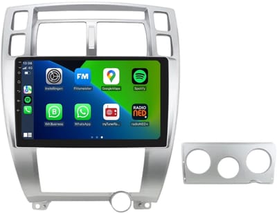 Carplay autoradio voor Hyundai Tucson | 2004 t/m 2010 | Android 13 | Draadloos Apple Carplay & Android Auto | 2GB + 32GB | 8-Core processor | Davilon | 2025 model | 2004 2005 2006 2007 2008 2009 2010 | Bluetooth & Wifi