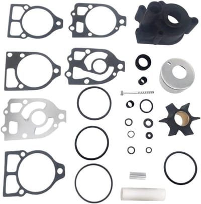 ECTEATOY® Waterpomp Impeller Reparatieset 96148Q8 - Vervangt 46-96148Q8 - Compatibel met Diverse Buitenboordmotoren