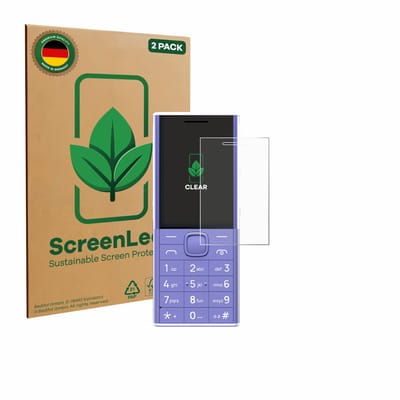 2 Stuks Screenprotector voor Nokia 150 Music - Hoogwaardige Beschermfolie transparant