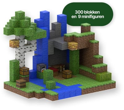 Magnetisch Speelgoed – 300 Magnetische Bouwblokken + 9 Minifiguren – Magnetische Blokken – Montessori Bouwspeelgoed