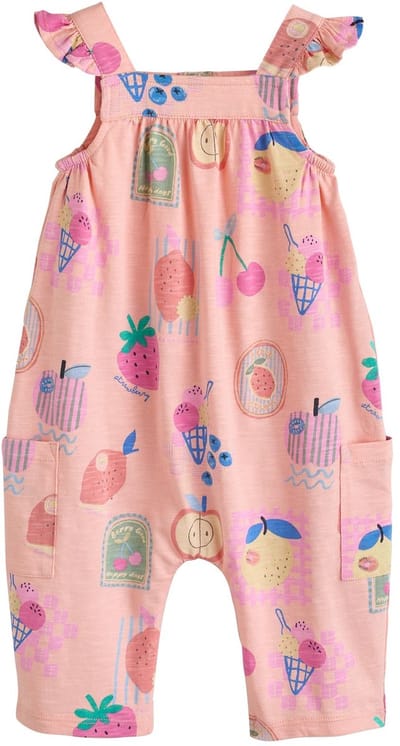 Next - Meisjes - Jersey babyrompertje met lange pijpen - Roze