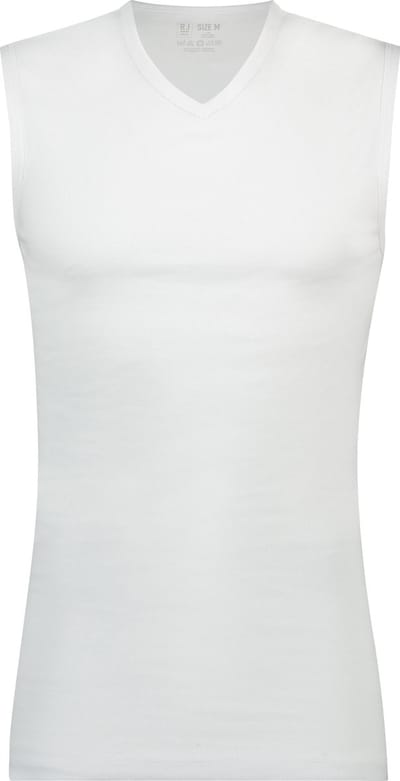 RJ Everyday 2-Pack Hemd V-Hals Zwolle Wit L