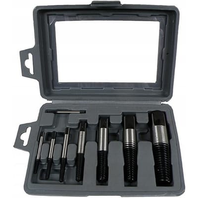 Silver - Set van 8 Verwijderaars - M3-M50 - Staal - Met Etui