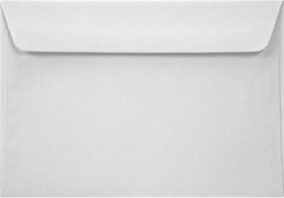 Witte Enveloppen - Briefpapier C6 - Feestelijke Correspondentie - Acquerello Structuurpapier - 25 Stuks 114x162cm - Wit